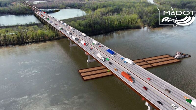 Rocheport Bridge Rendering